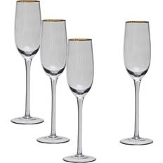 Modern House Soft Champagneglass 22cl 4st