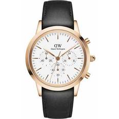 Daniel Wellington Wrist Watches Daniel Wellington Iconic Chronograph DW00100646 Schwarz