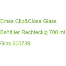 EMSA clip & close aufbewahrungsbehälter glasbehälter Brotdose