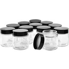 Storage jars with lids 4oz glass jars with lids hoa Kitchen Container