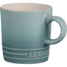 Le Creuset Stoneware Brown/White Espresso Cup