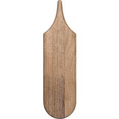 Storied Home Natural Wood Charcuterie Cutting Serving Tray