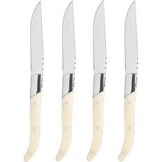 Knife French Home Stainless-Steel Laguiole Set 4 Connoisseur with Steak Knife