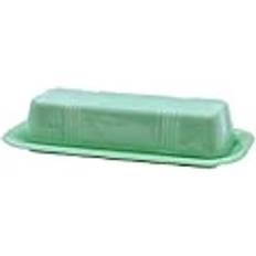 Glass Butter Dishes TableCraft hj124 jadeite glass collection Butter Dish