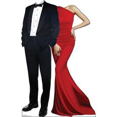 Piggy Banks Advanced Graphics Red Carpet Couple Stand-in Life Cardboard Cutout Standup