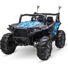 Aosom Electric Jeep Plastic, Size 35.75 H x 51.25 W in Wayfair Multi Color