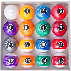 Paddling Pool 2 1/4-Inch Professional Regulation Size Billiards Pool Balls Set
