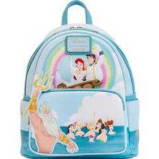Disney loungefly backpacks Loungefly The Little Mermaid Triton's Gift Mini-Backpack blue