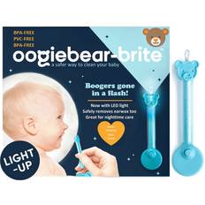 oogiebear Bulb Aspirator Handheld Baby Nose Cleaner for Newborns, Infants,  and Toddlers - Blue