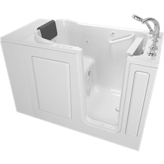 American Standard Gelcoat Premium Series 48 in. Right Hand Walk-In Whirlpool Air Bathtub in White