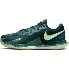 Nike Men's Air Zoom Vapor Cage Rafa Tennis Shoes, 12.5, Ice/Lime