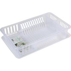 Dish Drainers Kitchen Details Large Clear Rack Dish Drainer