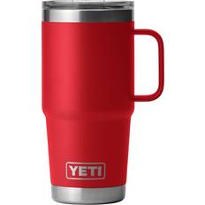 Cups & Mugs on sale Yeti Rambler with Stronghold Lid Rescue Red Travel Mug 20fl oz