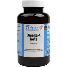 Omega-3 Nahrungsergänzung NaturaFit Omega-3 forte Kapseln 180 St.