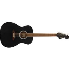 Fender Black Acoustic Guitars Fender California Monterey Standard All-Mahogany Acoustic-Electric Guitar Black