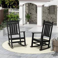 Plastic Outdoor Rocking Chairs Bed Bath & Beyond Laguna Classic Poly Eco-Friendly All Rocking