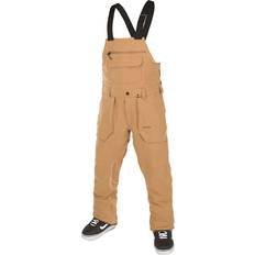 Brown - Men Jumpsuits & Overalls Volcom Roan Bib Overall Pant Men's