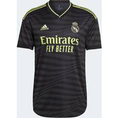 Sports Fan Apparel adidas 2022-23 Real Madrid Authentic Third Jersey Black-Neon