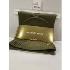 Michael Kors Women`s Scarf And Hat Piece Set Black539227C-001/S, One Size