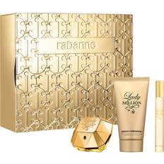 Fragrances Paco Rabanne Lady Million Gift Set EdP 50ml + Body Lotion 75ml + EdP 10ml