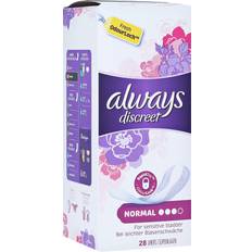 Always Intimhygiene & Menstruationsschutz Always discreet Inkontinenz Liner Slipeinlagen 28 Stück