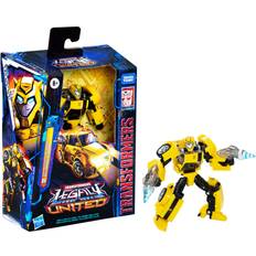 Transformers Action Figures Hasbro Transformers Legacy United Deluxe Class Animated Universe Bumblebee 14cm