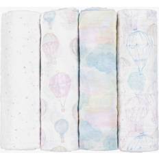 Aden + Anais Kinder- & Babyzubehör Aden + Anais Organic Cotton Swaddles 4-pack Above the Clouds