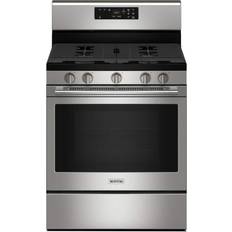 Maytag Gas Ranges Maytag 5 Burners with High Temp Self Clean Stainless Steel