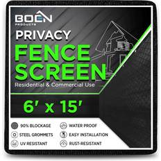 Boen 6 15 Black Privacy Fence Screen Netting Mesh