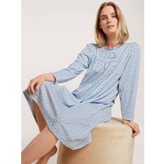 Calida Soft Cotton Langarm-Nachthemd, Länge