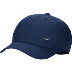 Blau Accessoires Nike Kid's Dri-FIT Club Unstructured Metal Swoosh Cap - Midnight Navy