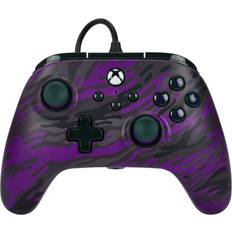 Xbox One Game Controllers PowerA Xbox Series X/S & One Wired Controller Purple Camo