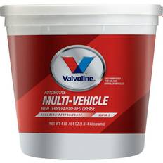 Antifreeze & Car Engine Coolants Valvoline Multi-Vehicle High Temperature Red Grease 4 LB Tub