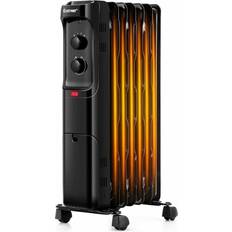 Radiators Costway 1500W Oil Filled Heater w/Adjustable