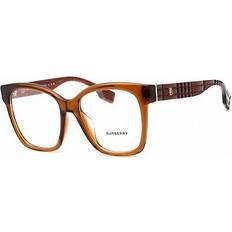Half Frame - Women Glasses Burberry Woman Brown Brown