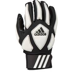 Adidas Goalkeeper Gloves adidas Adult Scorch Destroy Football Lineman Gloves Black/White