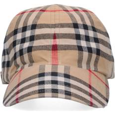 Accessories Burberry Checked cap archive_beige