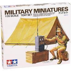 Tamiya Modeller & byggesett Tamiya WWII Diorama Set Tent w/Radio