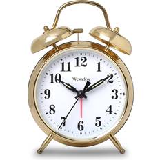 Gold Alarm Clocks Westclox NYL70010G