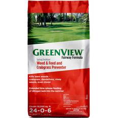 Plant Nutrients & Fertilizers GreenView Fairway Formula Spring Fertilizer Weed and Feed and Crabgrass Preventer 36lbs 10000sqft