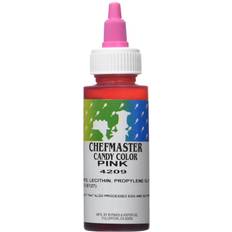 Dough Clay Chefmaster Liquid Candy Color 2-Ounce Pink