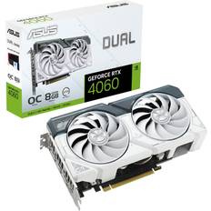 ASUS Graphics Cards ASUS Dual GeForce RTX 4060 OC White Edition HDMI 3 x DP 8GB GDDR6