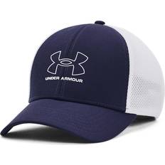 Caps Under Armour Iso-chill Driver Mesh Men's Standard, 410 Midnight Navy White, X-Large-XX-Large