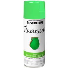 Green Paint Rust-Oleum Specialty Fluorescent Spray Green