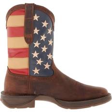 Slip-On Ankle Boots Durango Boot Flag - Dark Brown