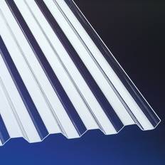 Kunststoffdächer Acryl wellplatten lichtplatten trapez 76/18