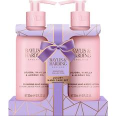 Gaveeske & Sett Baylis & Harding Luxury Hand Care Gift Set Jojoba, Vanilla Almond Oil 300ml 2-pack