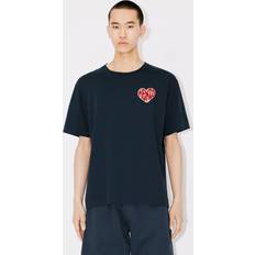 Kenzo Oversize T-Shirt "Heart" Blue