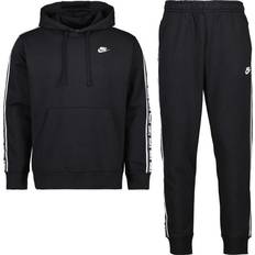 Baumwolle - Herren Jumpsuits & Overalls Nike Club Tape GX Suit - Black