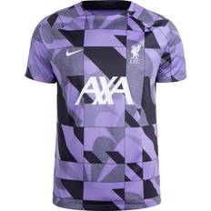 Liverpool FC T-shirts Nike Liverpool Academy Pro Pre Match Top Purple